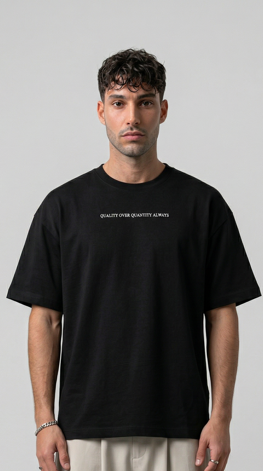 Good Girl Black Oversized T-Shirt Oversized T-Shirt