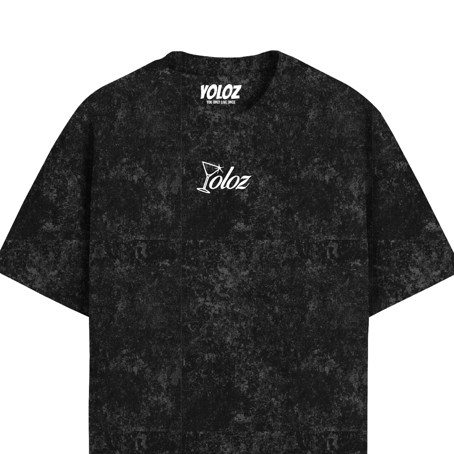 GOOD STORIES ACID WASH OVERSIZED T-SHIRT