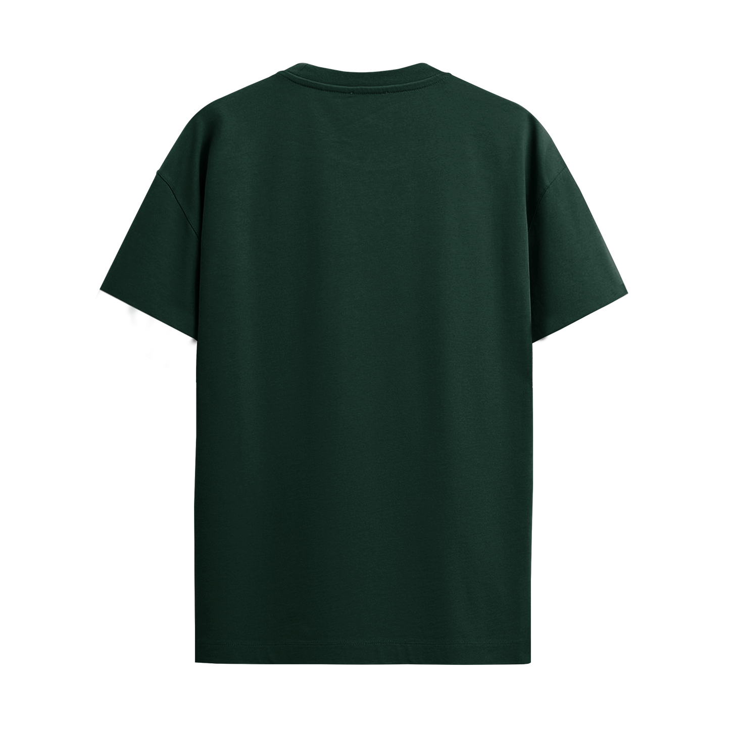 BASIC BOTTLE GREEN REGULAR FIT T-SHIRT