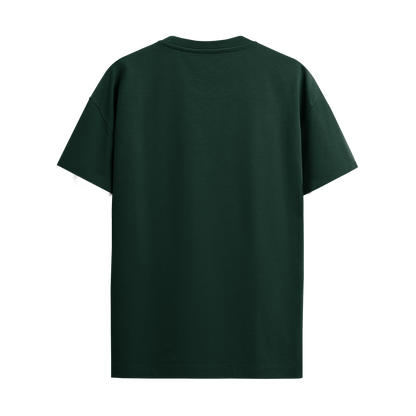 BASIC BOTTLE GREEN REGULAR FIT T-SHIRT