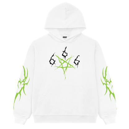 Dark Genesis Black Oversized Hoodie