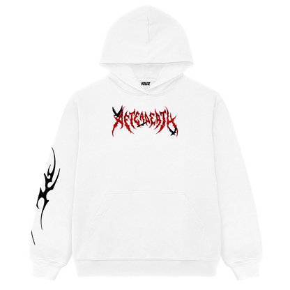 AFTERMATH REAPER WHITE OVERSIZED HOODIE