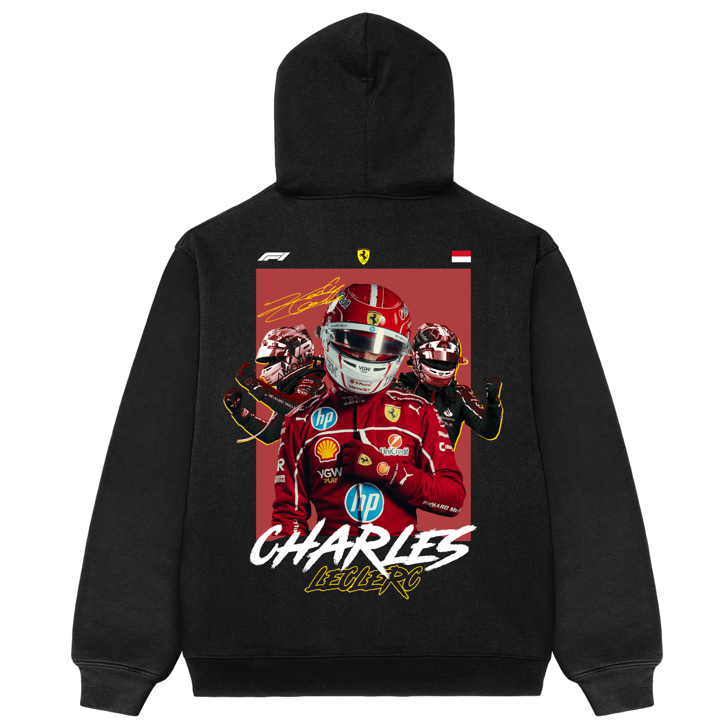 Charles Leclerc Oversized Hoodie