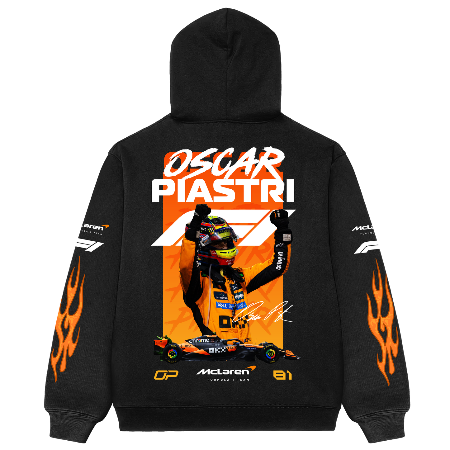 Oscar Piastri Oversized Hoodie
