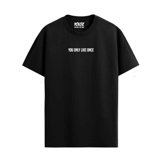 BASIC BLACK REGULAR FIT T-SHIRT