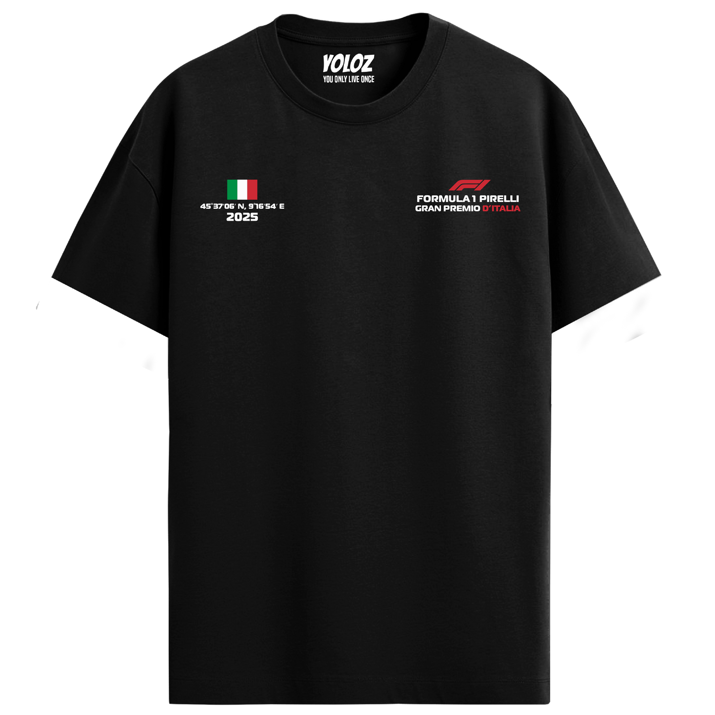 Monza Italy Regular Fit Tee – Acid Wash