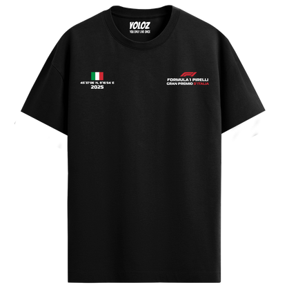 Monza Italy Regular Fit Tee – Acid Wash