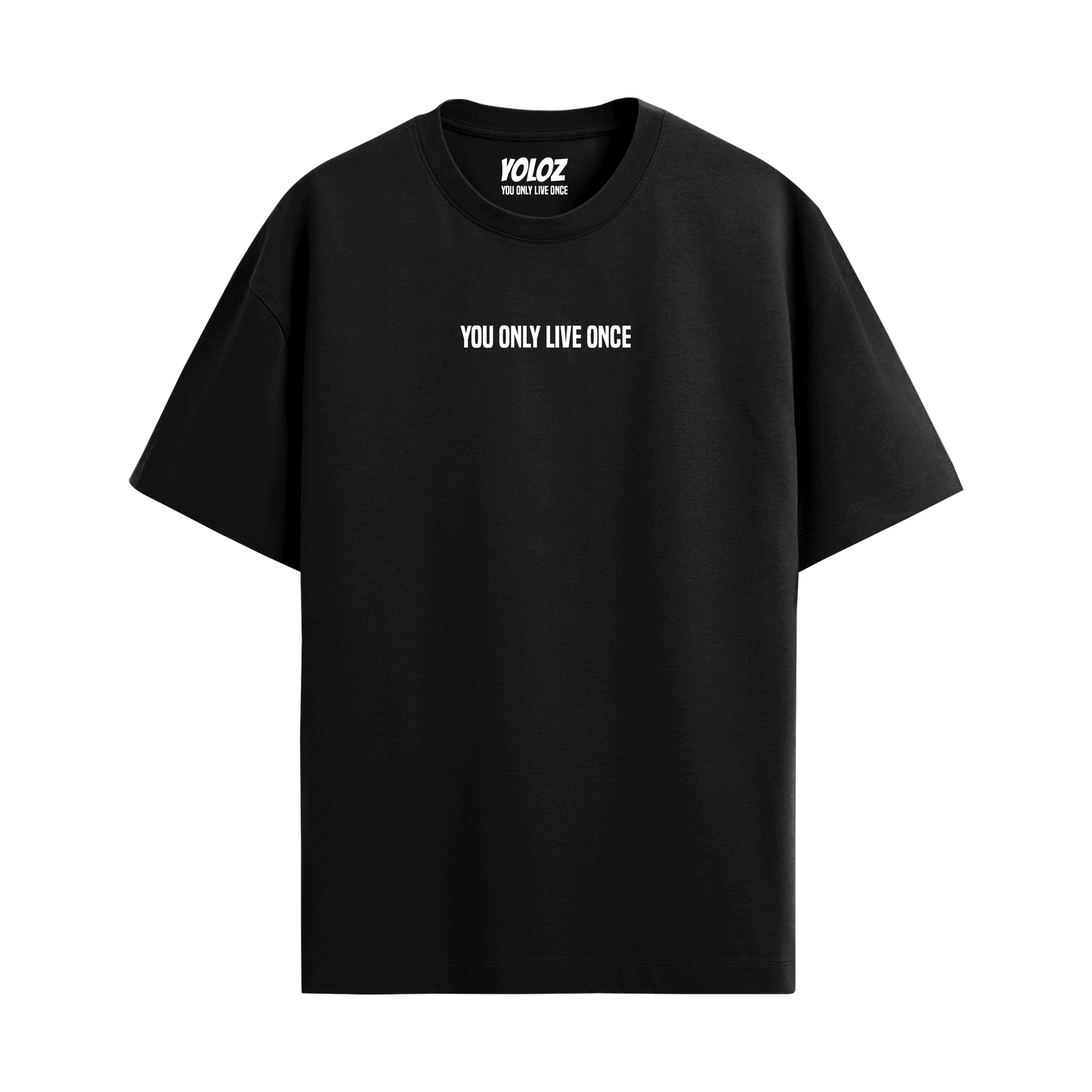 BASIC BLACK OVERSIZED T-SHIRT