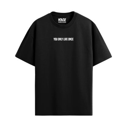 BASIC BLACK OVERSIZED T-SHIRT