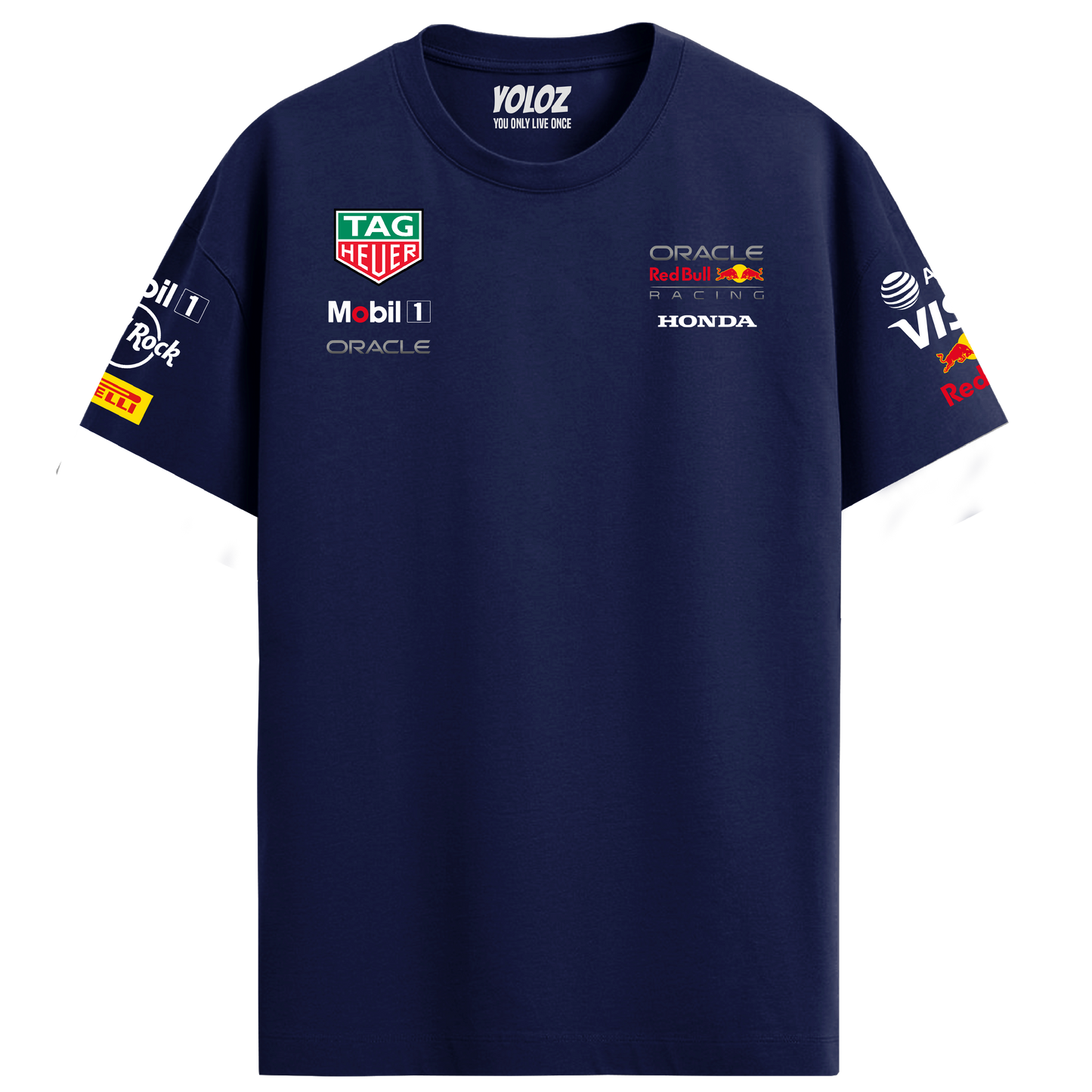 Red Bull Racing Regular Fit Tee – Navy Blue