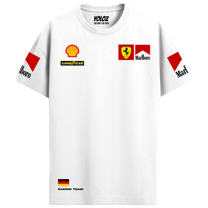Michael Schumacher Marlboro Regular Tee – White