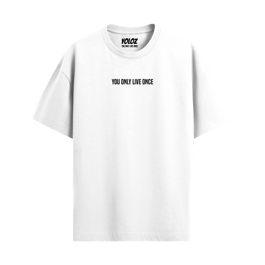 BASIC WHITE OVERSIZED T-SHIRT