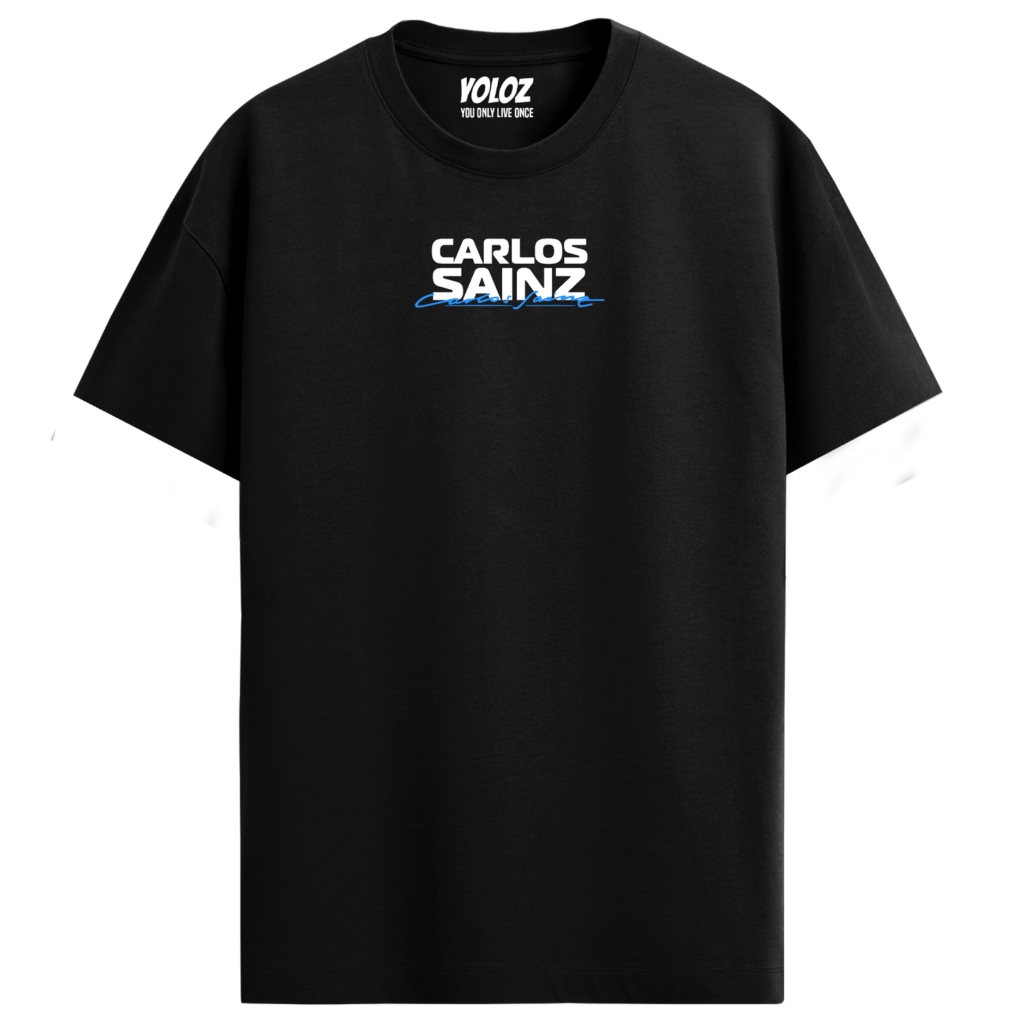 Carlos Sainz Regular Fit Tee – Black