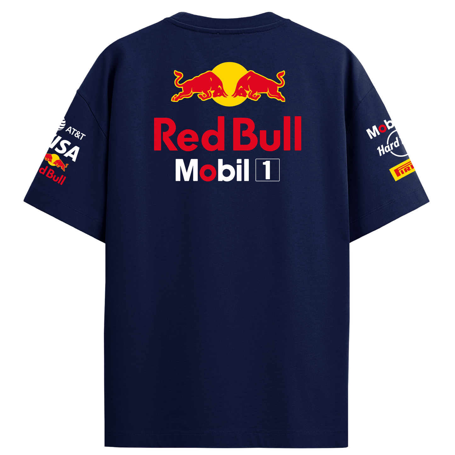 Red Bull Racing Oversized Tee – Navy Blue