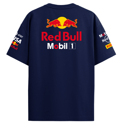 Red Bull Racing Oversized Tee – Navy Blue