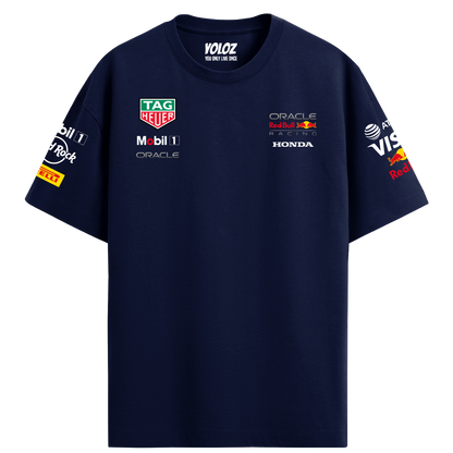 Red Bull Racing Oversized Tee – Navy Blue