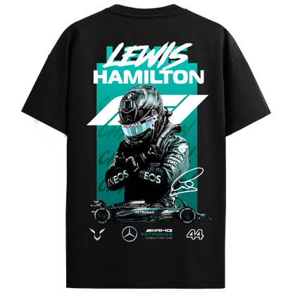 Lewis Hamilton Regular Fit Tee – Black
