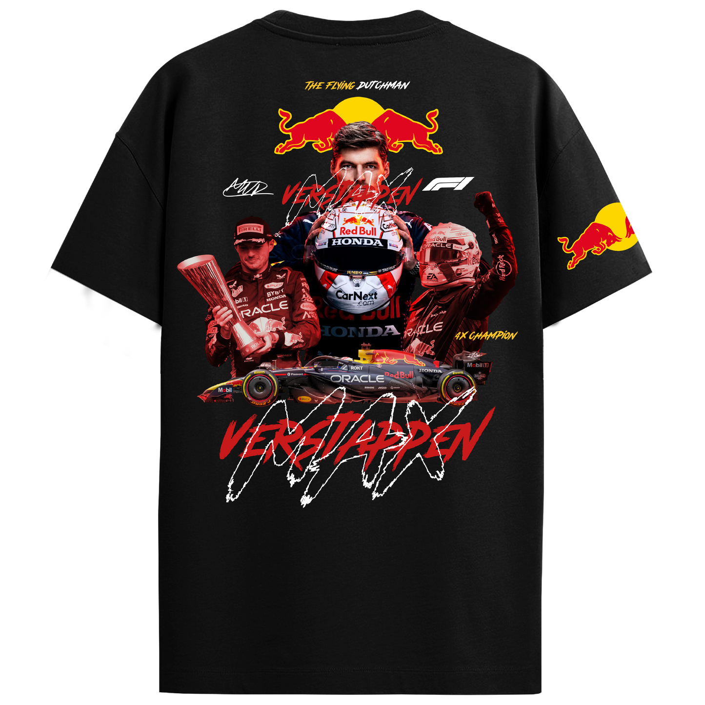 Max Verstappen Regular Fit Tee – Black