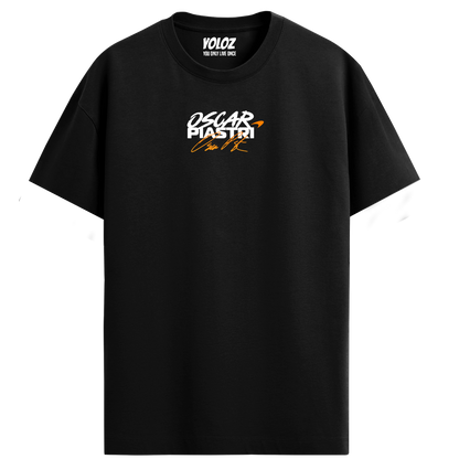 Oscar Piastri Regular Fit Tee – Black