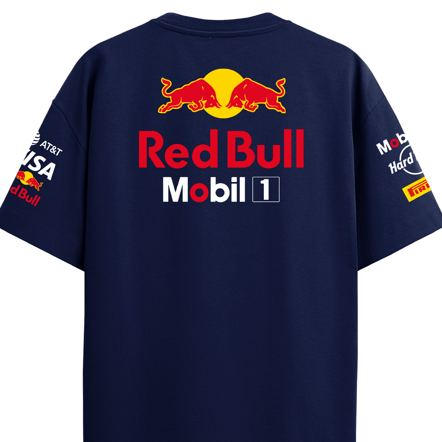 Red Bull Racing Oversized Tee – Navy Blue
