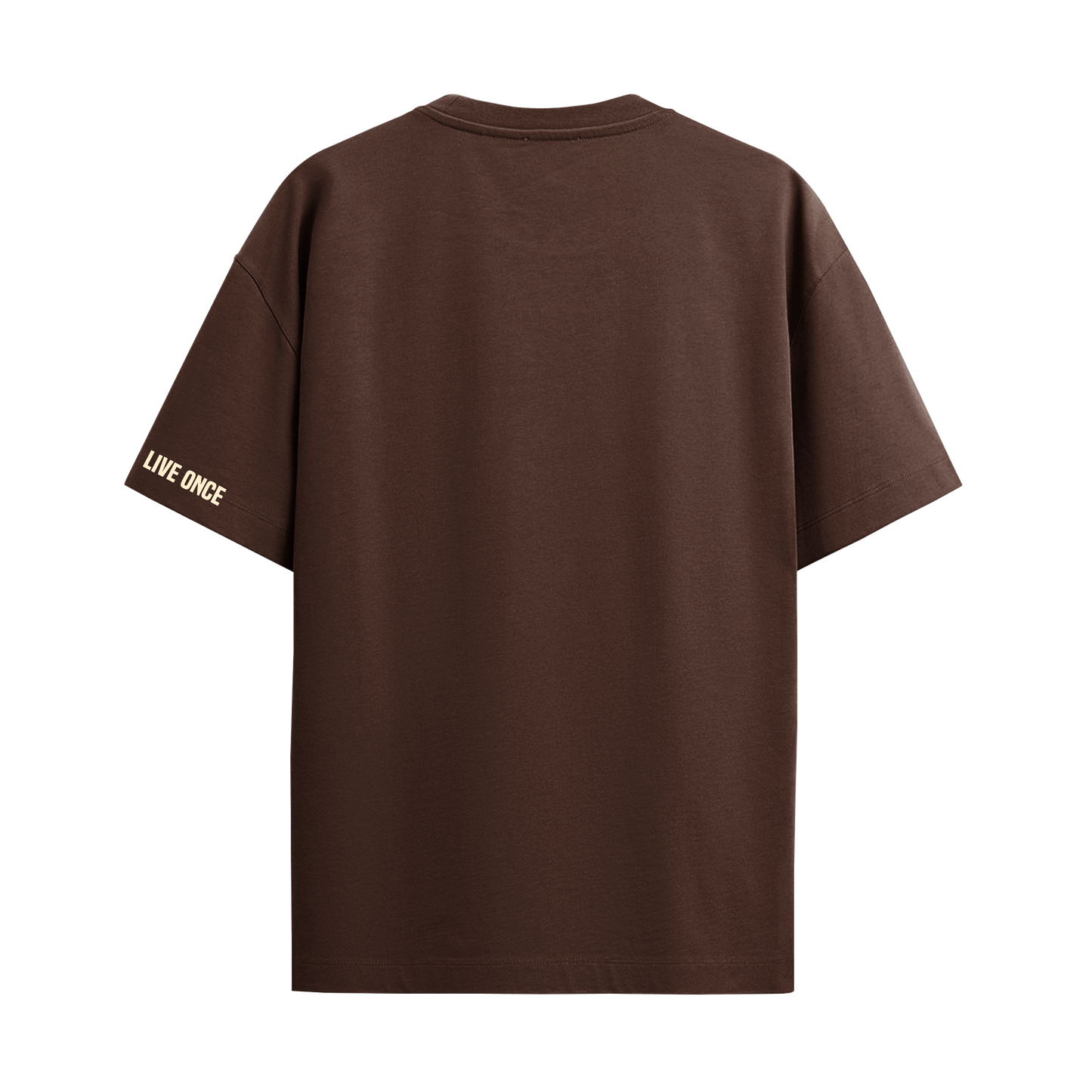 HOT MESS BROWN OVERSIZED T-SHIRT