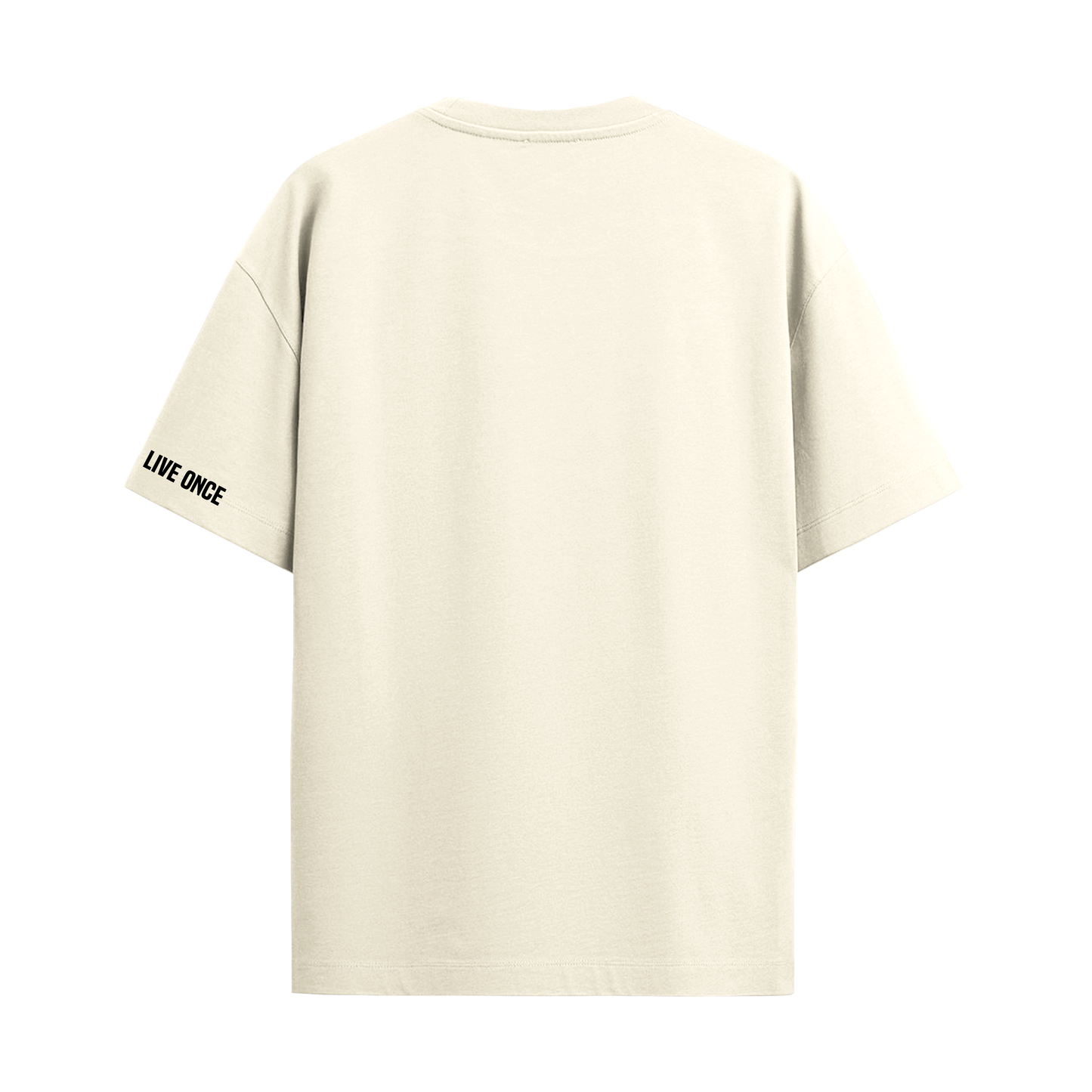 AURA OFF-WHITE OVERSIZED T-SHIRT