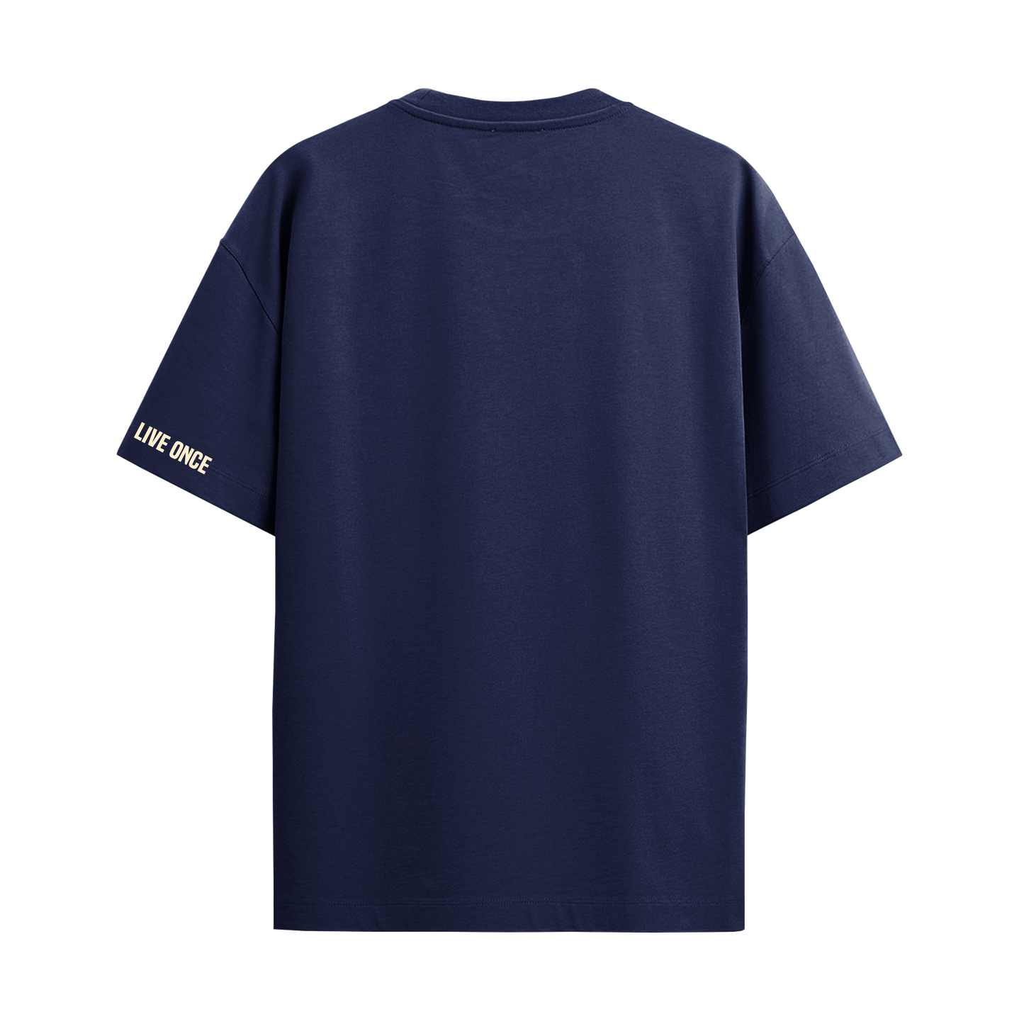 BILLIE EILISH NAVY BLUE OVERSIZED T-SHIRT