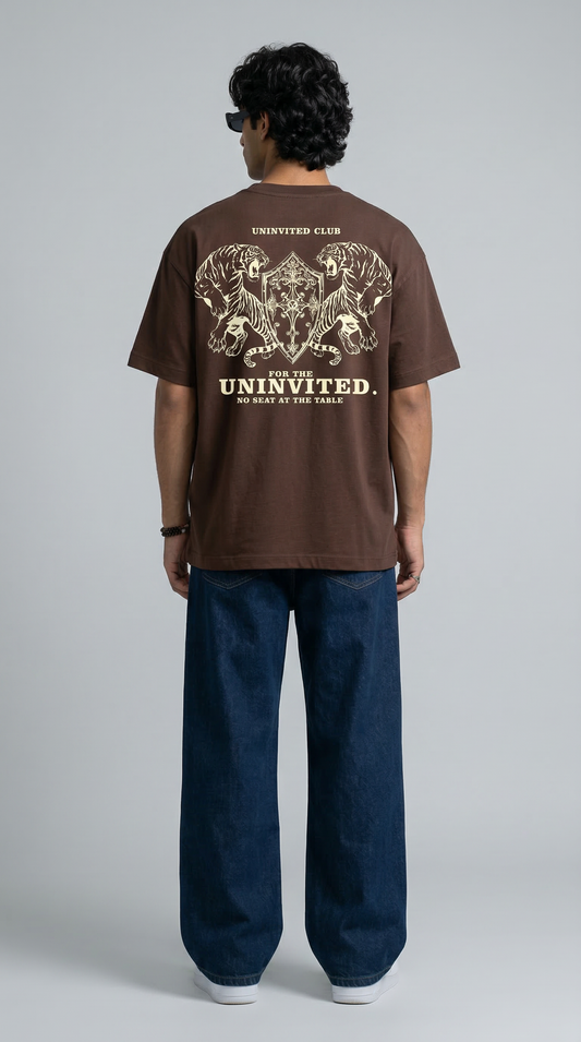 Uninvited Club Brown T-Shirt