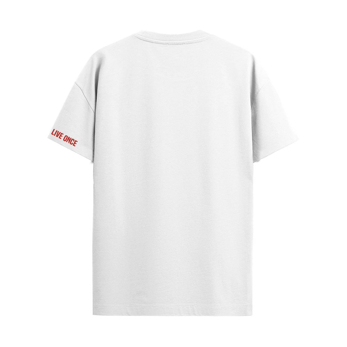 HOT MESS WHITE REGULAR FIT T-SHIRT